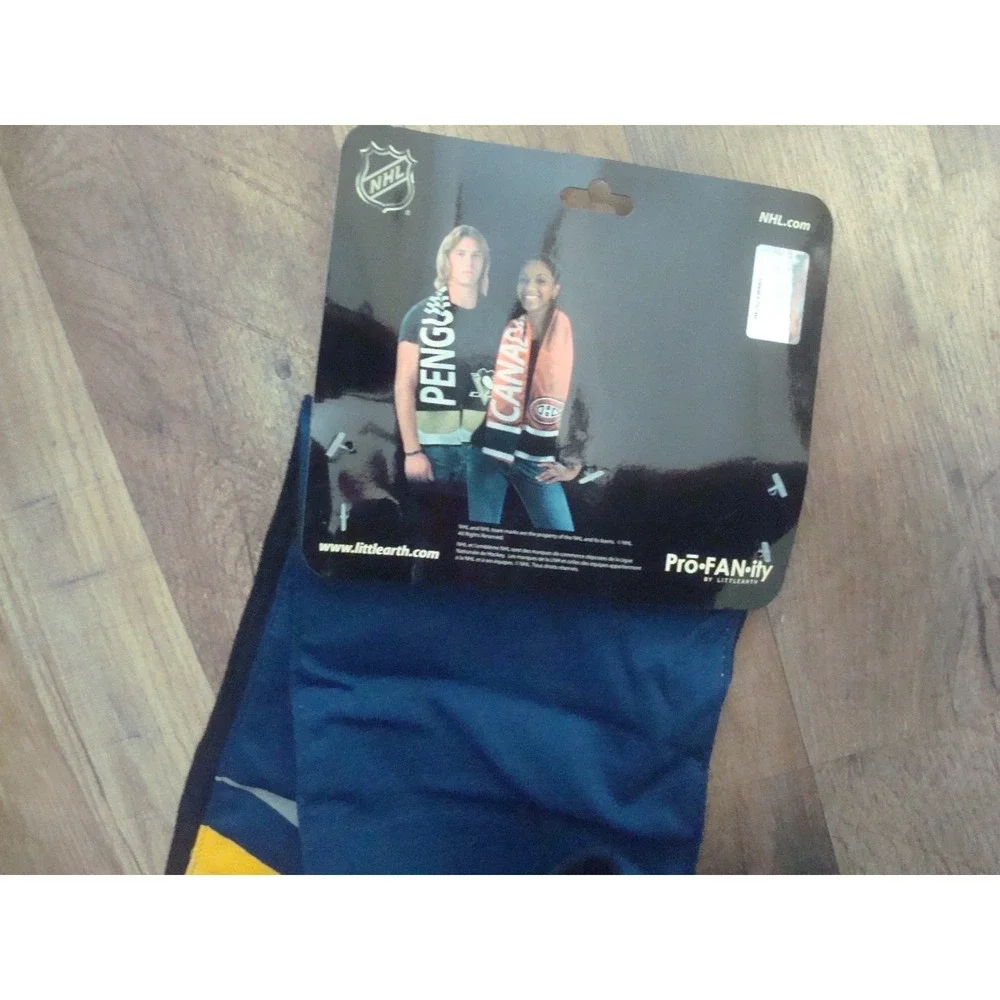 BUFFALO SABRES SCARF JERSEY SCARVE VINTAGE‎ DEADSTOCK x2